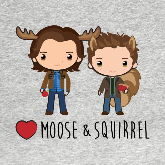 Love Moose & Squirrel - Supernatural by KYi